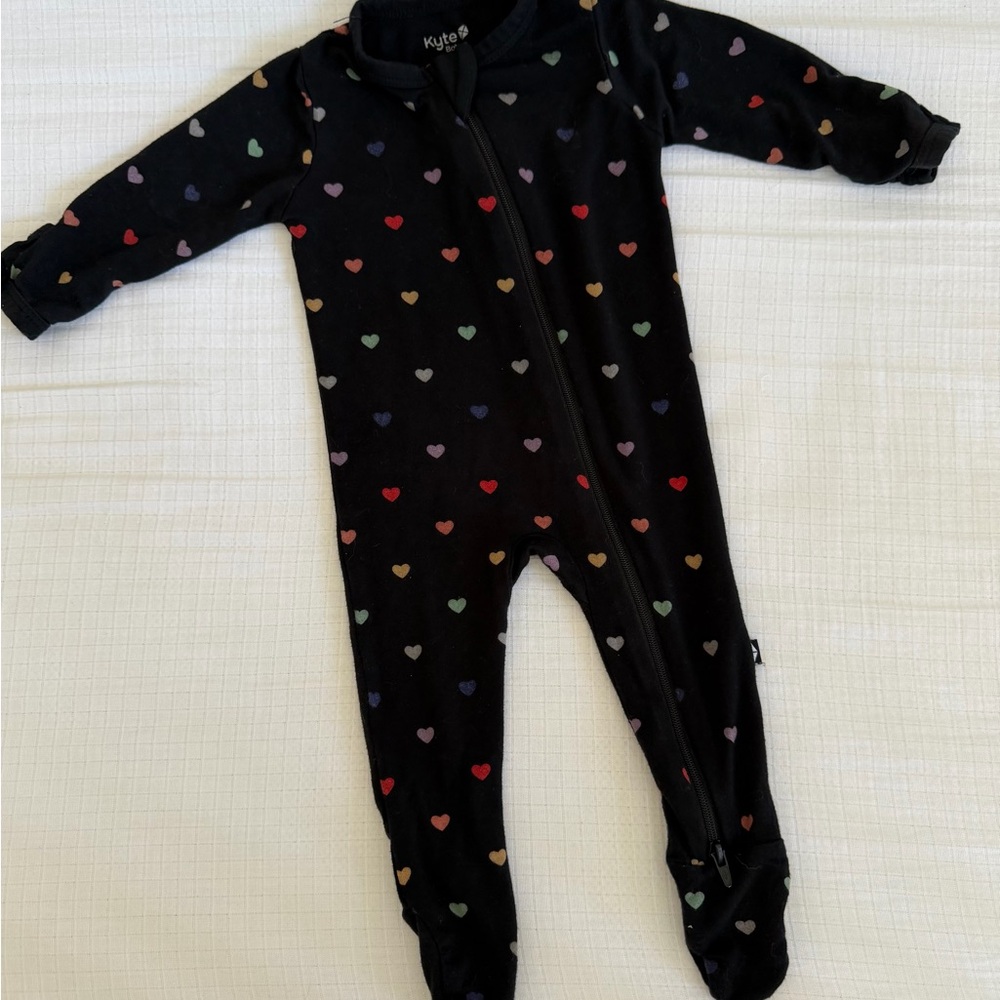 Kyte Baby Bamboo Zippered Footie 0-3m